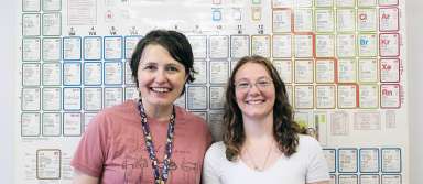 Ms. Chaffin and Ms. DeWitt are the new science teachers at KHS. | Photo by Hayley Daniels