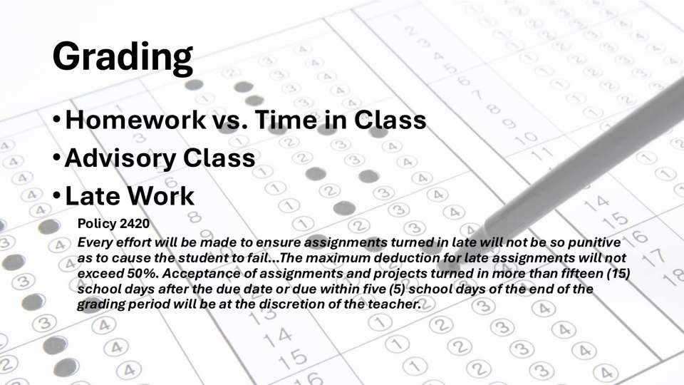 Grading