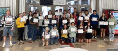 Students of the Month 9-24 | Photo by Mr. Gonzales