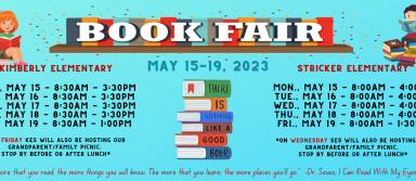 Spring Book Fairs
